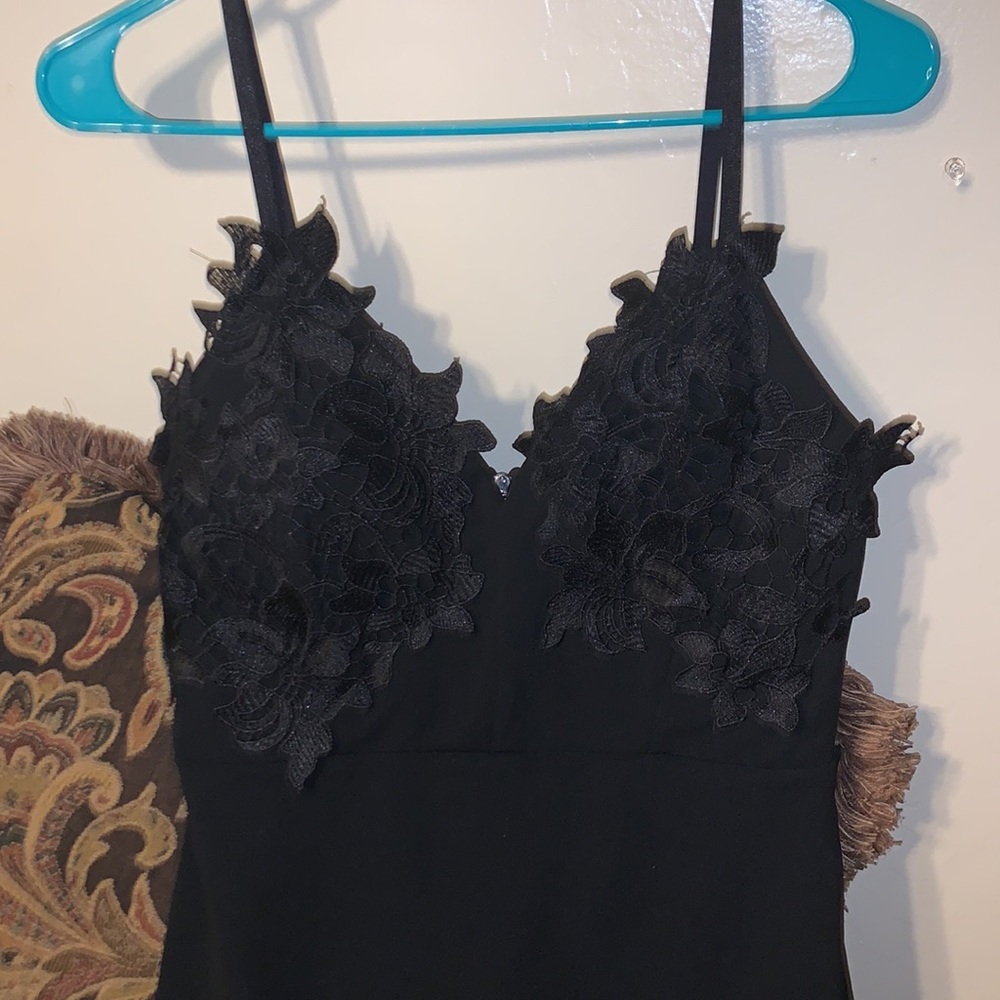 Haute Monde Sexy Black Dress View 2